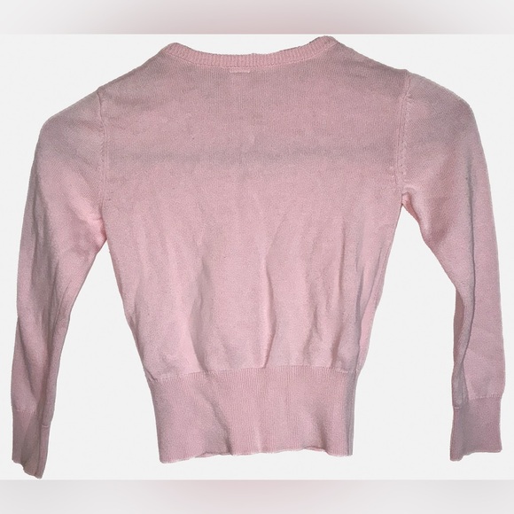 Cherokee Pink Ruffle Cardigan - Picture 2 of 3